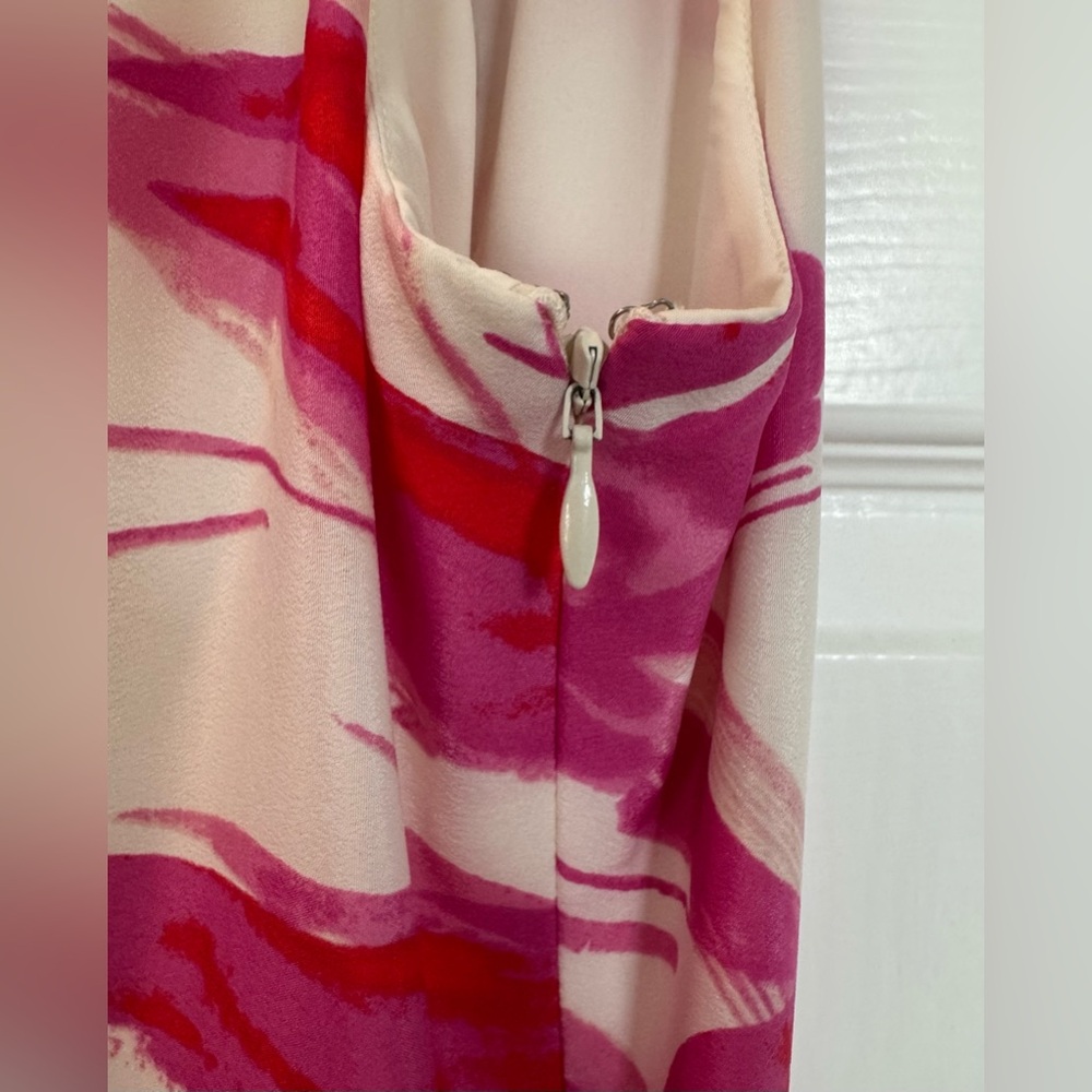 Eliza J Floral Pink and White Maxi Dress - Picture 3 of 13